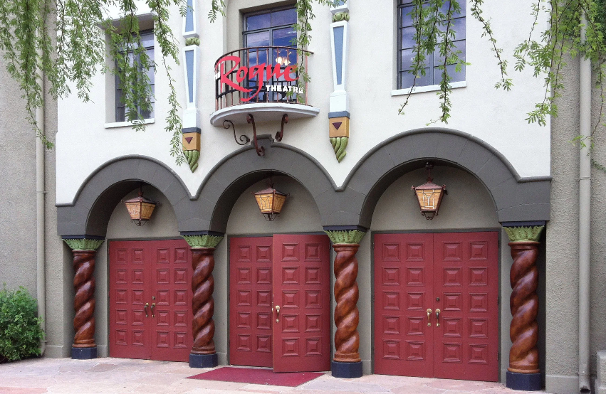 The Rogue Theatre — intimate stage and seating